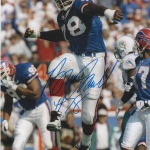 Bruce Smith Buffalo Bills SIGNED 8x10 Hall of Fame HOF w COA
