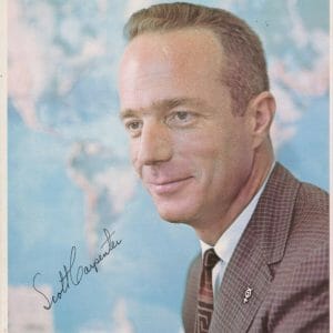 Scott Carpenter - Astronaut - Space - Mercury 7 Autograph SIGNED 8x10 - K9 COA