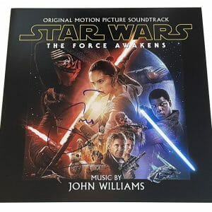 Gustavo Dudamel SIGNED Star Wars The Force Awakens Composer 12x12 / K9 holo