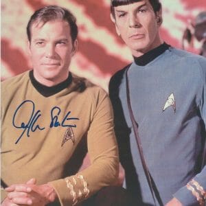 William Shatner SIGNED Star Trek Captain Kirk Autograph 8x10 Beckett COA