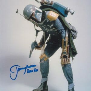Jeremy Bulloch Star Wars Empire ESB Boba Fett SIGNED 8x10 - K9 EXACT PROOF