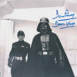 Dave Prowse Star Wars A New Hope Darth Vader SIGNED 8x10 Beckett Certified