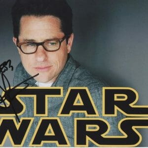 JJ Abrams Star Wars Ep 7 The Force Awakens SIGNED 8x10 K9 HOLO * PROOF