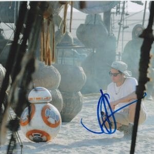 JJ Abrams Star Wars Ep 7 The Force Awakens w BB-8 SIGNED 8x10 K9 HOLO * PROOF