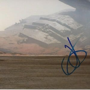 JJ Abrams Star Wars Ep 7 The Force Awakens SIGNED 8x10 K9 HOLO * PROOF