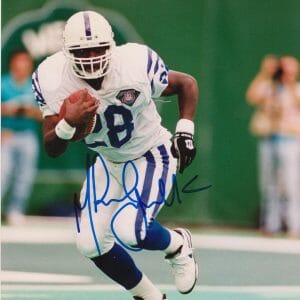 Marshall Faulk SIGNED Indianapolis Colts Rams ROOKIE SIGNED HOF 8x10 w/ COA