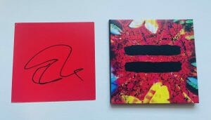 ED SHEERAN LIMITED EDITION SIGNED OFFICIAL CARD – EQUALS CD *SOLD OUT*(IN HAND) COLLECTIBLE MEMORABILIA