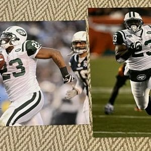 Lot of 3 Shonn Greene SIGNED 16x20 Photos NY Jets EXACT PROOF w Playoff Inscrips