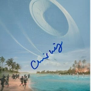 Chris Weitz - Star Wars Rogue One - Screenplay Writer SIGNED RARE 8x10 - K9 COA