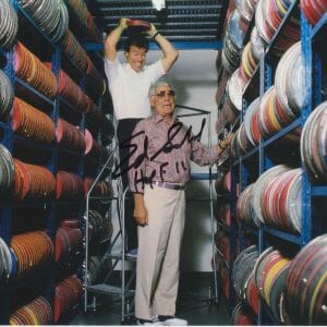 Ed Sabol SIGNED 8x10 NFL FIlms Founder & HOF 2011