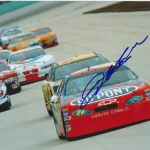 Jeff Gordon SIGNED Autographed Nascar Champion 8x10 w PROOF COA