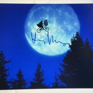 Henry Thomas - E.T. RARE AUTOGRAPHED SIGNED ELLIOTT Moon 11x14 - K9 COA W Proof