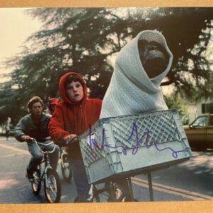 Henry Thomas As Elliott - E.T. - Bike - RARE SIGNED 11x14 - K9 COA W Proof