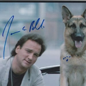 Jim Belushi SIGNED Autographed 8x10 pawprint K9 Movie - w COA
