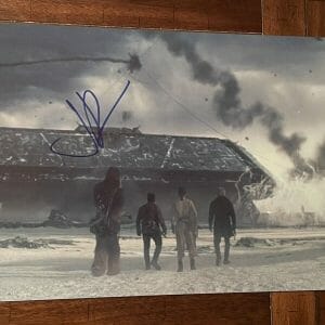 JJ Abrams SIGNED Star Wars Force Awakens Director Autograph 10x20 Vader PSA
