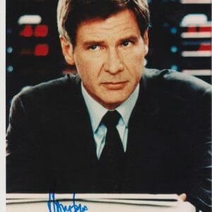 Harrison Ford SIGNED Star Wars Clear Present Danger Autograph 8x10 K9 holo PROOF