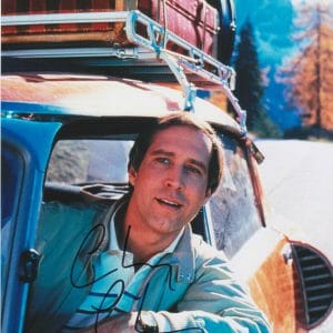 Chevy Chase - Clark Griswald - Vacation 8x10 - SIGNED Autographed - K9 COA PROOF