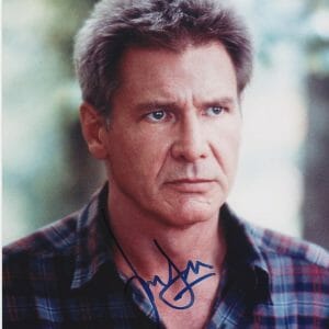 Harrison Ford SIGNED Star Wars Random Hearts Autograph 8x10 / K9 holo PROOF