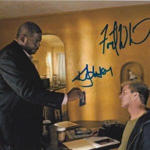 Forest Whitaker & Ken Johnson SIGNED Autographed 8x10 The Shield K9 COA PROOF