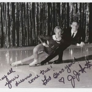 JoJo Starbuck SIGNED USA 8x10 Olympics Figure Skating