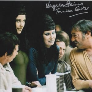 Angela Staines Star Wars ANH Tonnika Twin SIGNED 8x10 K9 COA Holo