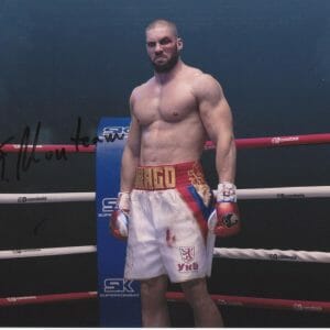 Florian Munteanu Drago CREED II SIGNED 8x10 Rocky K9 COA