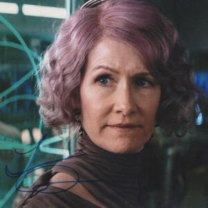 Laura Dern The Last Jedi Star Wars Autographed 8x10 / K9 holo COA