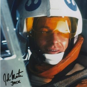 John Morton DACK Snowspeeder Star Wars Empire ESB SIGNED 8x10 / K9 holo
