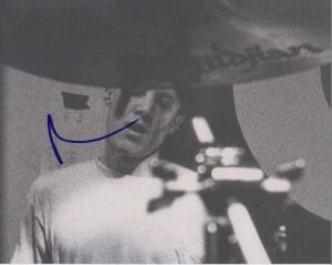 JACK IRONS – RED HOT CHILI PEPPERS – PEARL JAM – DRUMMER – SIGNED 8×10 – K9 COA COLLECTIBLE MEMORABILIA