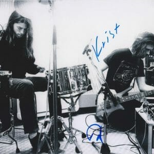 Dave Grohl & Krist Novoselic SIGNED Autograph RARE Nirvana 8x10 w COA PROOF Foo