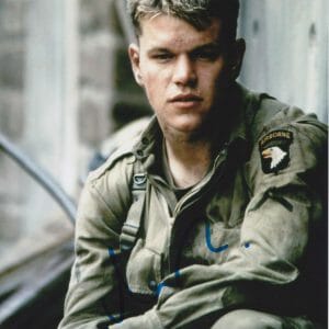 Matt Damon - Saving Private Ryan - SIGNED Autographed 8x10 w COA PROOF