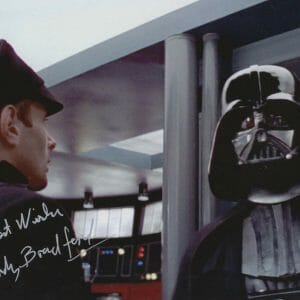 Andy Bradford Star Wars A New Hope Officer SIGNED Autographed 8x10 K9 HOLO