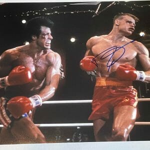 Dolph Lundgren - Ivan Drago - Rocky 4 - SIGNED Autographed 11x14 w K9 COA