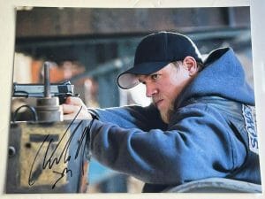 CHARLIE HUNNAM JAX TELLER SONS OF ANARCHY SIGNED 11×14 W PROOF – K9 COA COLLECTIBLE MEMORABILIA