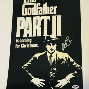 Al Pacino Godfather 2 SIGNED Autograph 11x17 Photo Scarface - with PSA COA