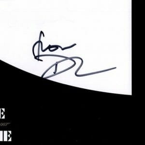 DANIEL CRAIG Signed Autographed 5x7 NO TIME TO DIE JAMES BOND 007 Photo