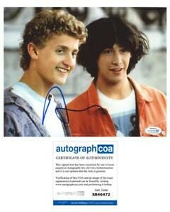 Alex Winter "Bill & Ted's Excellent Adventure" AUTOGRAPH Signed 8x10 Photo E