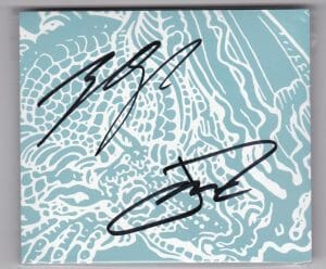 TWENTY ONE 21 PILOTS SIGNED SCALED AND ICY ART CARD CD AUTOGRAPH AUTO COLLECTIBLE MEMORABILIA