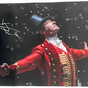 HUGH JACKMAN SIGNED 16X20 PHOTO THE GREATEST SHOWMAN AUTOGRAPH BECKETT COA 1