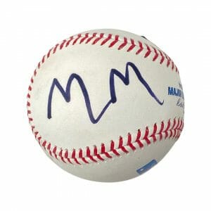 MARILYN MANSON SIGNED AUTOGRAPHED MLB BASEBALL BECKETT COA COLLECTIBLE MEMORABILIA