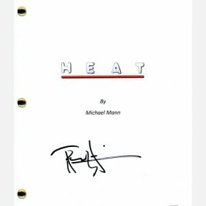 Tom Sizemore Signed Autographed HEAT Movie Script Full Screenplay ACOA COA