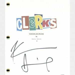Kevin Smith Signed Autographed Clerks Movie Script Screenplay ACOA COA