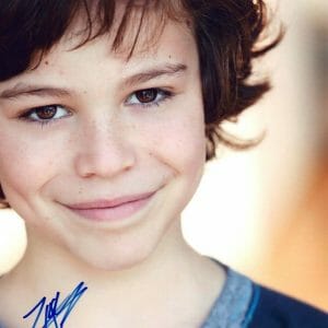 Zackary Arthur Signed Autograph 8x10 Photo Chucky TV Series Childs Play ACOA COA