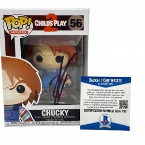 Zackary Arthur Signed Autograph Funko Pop Chucky TV Show Horror Beckett COA