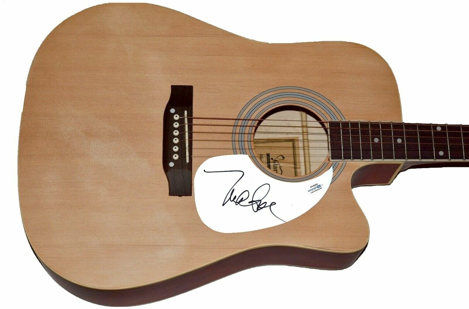 Mike Love Signed Full Size Electric Guitar COA Proof Autographed Beach Boys
