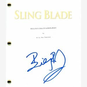 Billy Bob Thornton Signed Autographed Sling Blade Script Screenplay ACOA COA