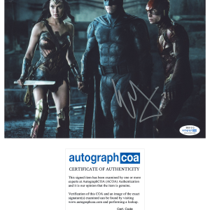 Ezra Miller Signed Autographed 8x10 Photo The Flash Justice League ACOA COA