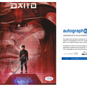 Win Morisaki Signed Autographed 8x10 Photo Ready Player One Daito ACOA COA
