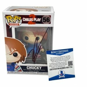 Zackary Arthur Signed Autograph Funko Pop Figure Chucky Horror Show Beckett COA