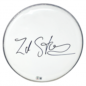 Zak Starkey Signed Autographed 12" Drumhead The Who Oasis Ringo Beckett COA